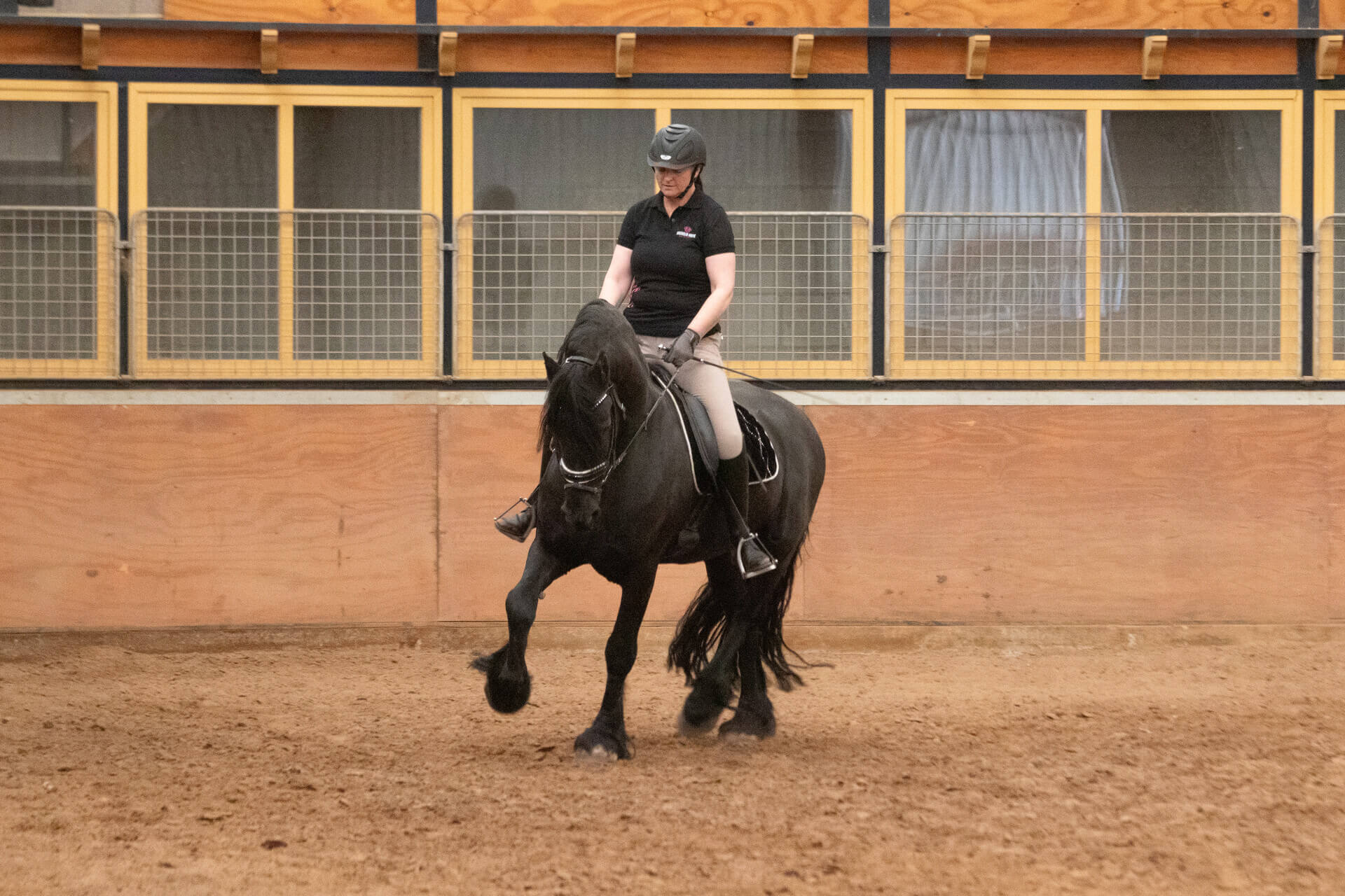 Binnenbak manege afhuren