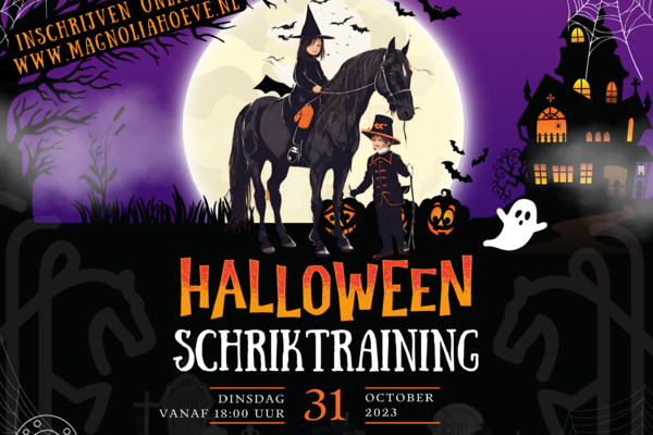 Halloween Schriktraining